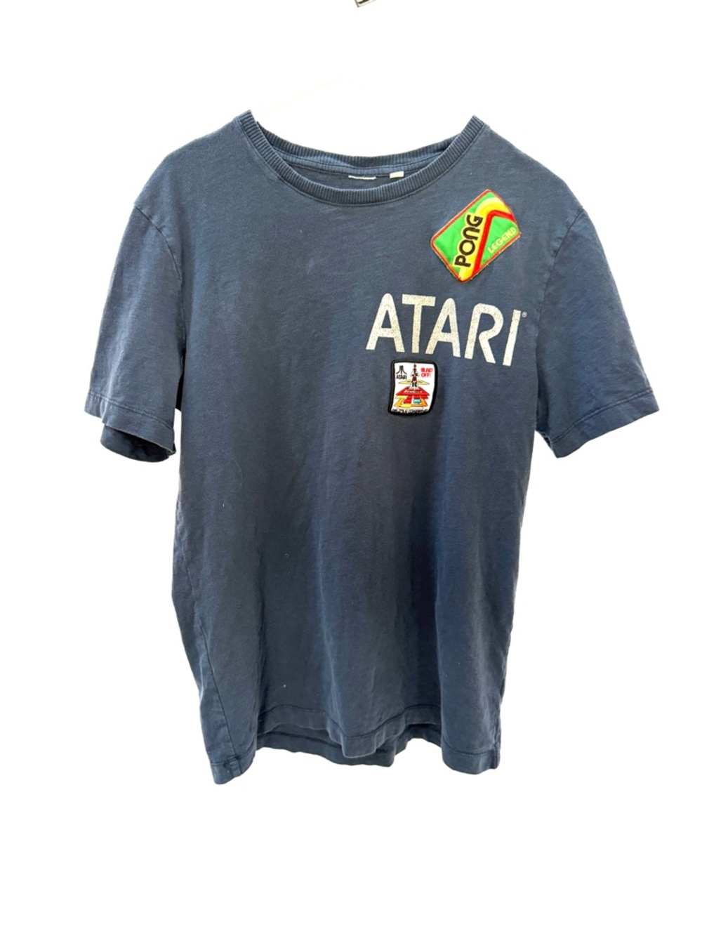 Atari / Pong Legend Patch Men’s Graphic Tee, Size S